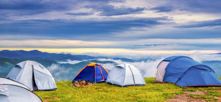 Camping og fottur